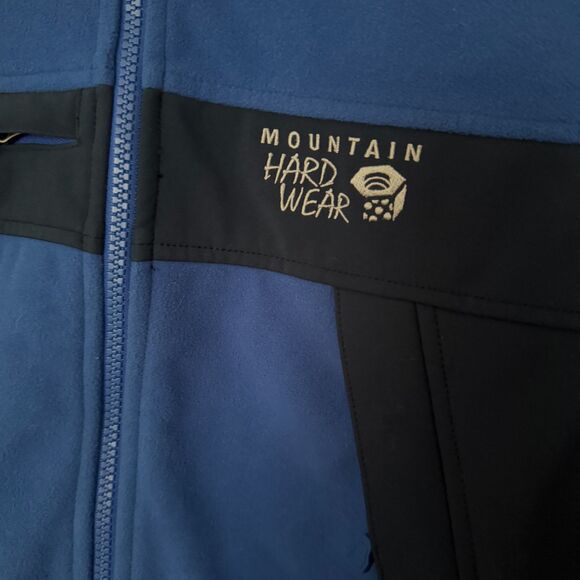 Mountain Hardwear Mens Mountain Tech Blue AirShield Jacket Sz S - Picture 11 of 13